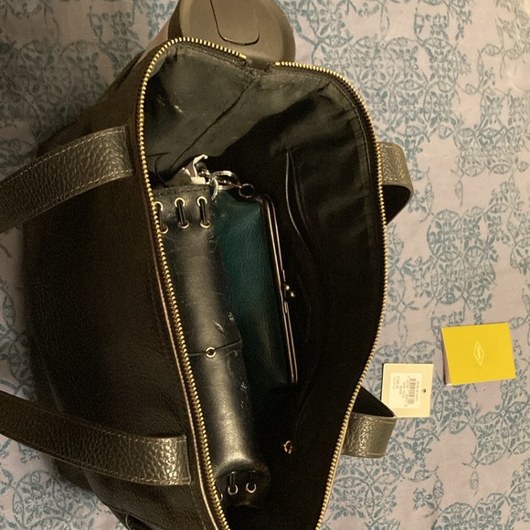 Fossil Pebbled Leather Day Bag - Picture 3 of 14